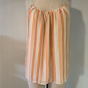 Lane Bryant Colorful Striped Swing Tank